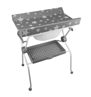 Plastimyr Ergonomic Bath White Stars Baby Bathtub