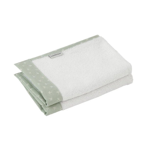 Cambrass Baby Towel Set  – TENCEL™ Soft Towels for Newborns, 2-Piece Set (25×35 cm)