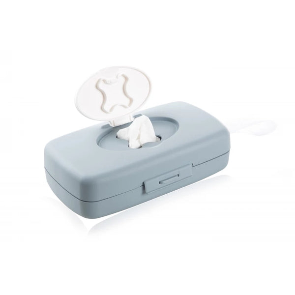 Babyjem Wet Towel Box Grey And White Hygienic Storage