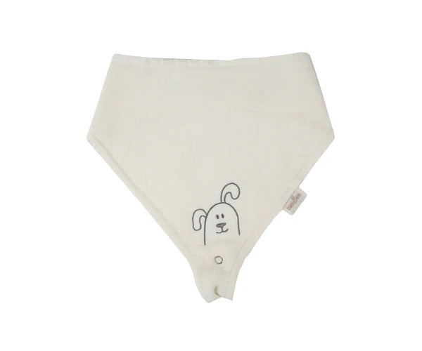 Babyjem Muslin Bib With Pacifier Hanger