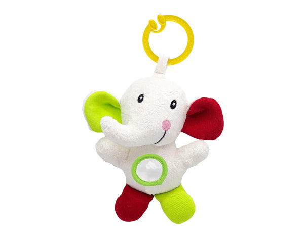 Babyjem Vibrating Baby Elephant Soft Toy Colorful