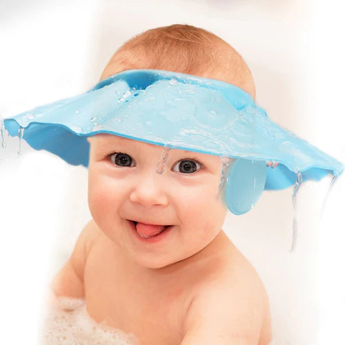 Babyjem Baby Bath Hat Adjustable Eye And Ear Protection