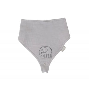 Babyjem Muslin Bib With Pacifier Hanger