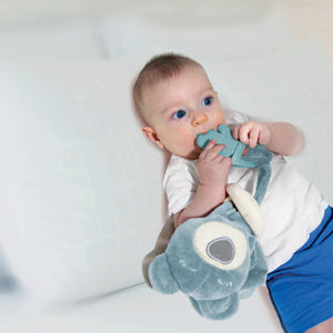 Babyjem Sweet Bear With Teether Grey