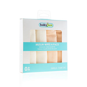 Babyjem Muslin Mouth Tissue 4 Pcs Set