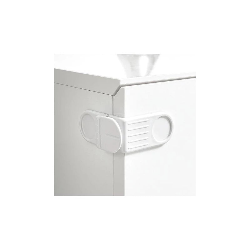 Babyjem Non Scew Drawer Lock White