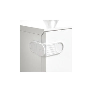 Babyjem Non Scew Drawer Lock White