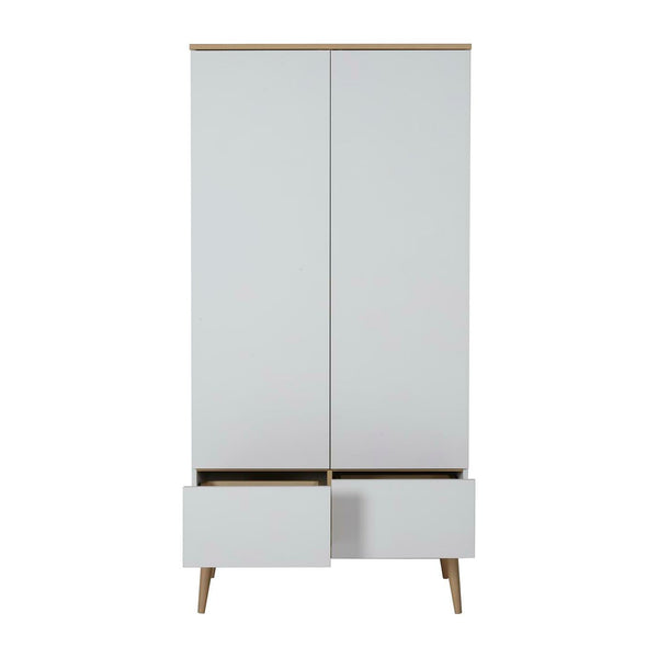 Quax Flow Wardrobe - White & Oak