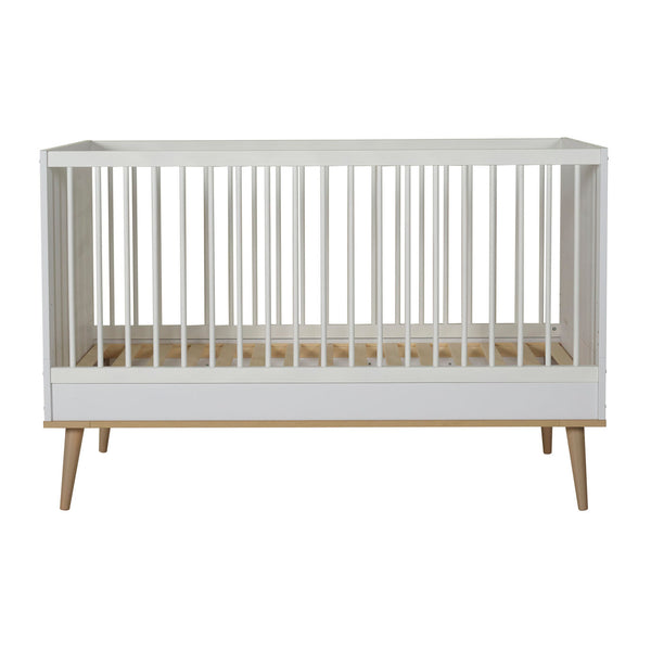 Quax Flow Bed 140x70 Cm White Convertible Cot