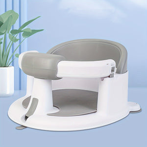 Little Baby Baby Bath Seat for Babies Non-Slip Infant Bathtub Chair with Suction Cups