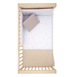 Cambrass Set Quilt Cover Cot 70 Greeny Beige Bedding Set
