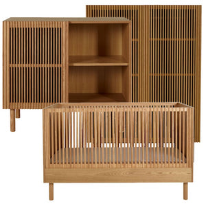 Hai No Ki Bed 140 x 70 Cm Natural Ash Crib
