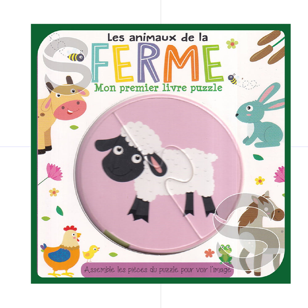 Les Animaux De La Ferme Puzzle Book