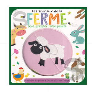 Les Animaux De La Ferme Puzzle Book