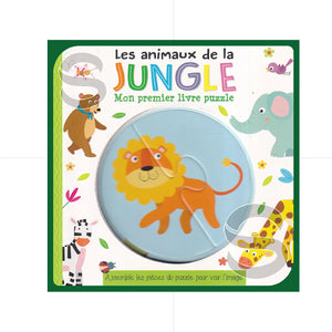 Les Animaux De La Jungle - Mon Premier Livre Puzzle