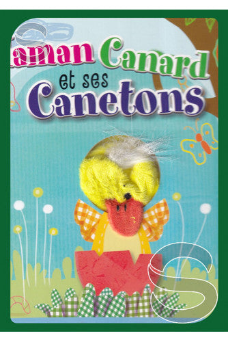 Maman Canard Et Ses Canetons Finger Puppet Book