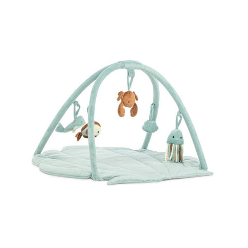 Wellgro Oyster Play Mat Velvet Shell Baby Gym