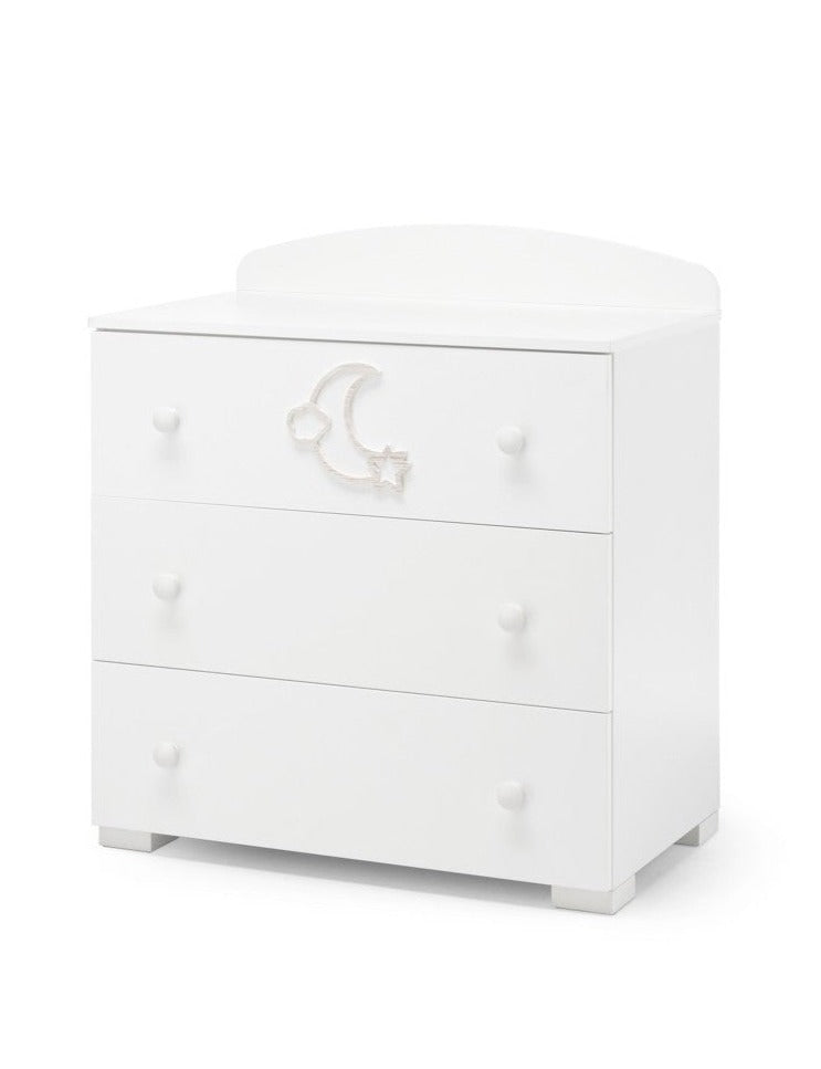 Erbesi Moon Cabinet White
