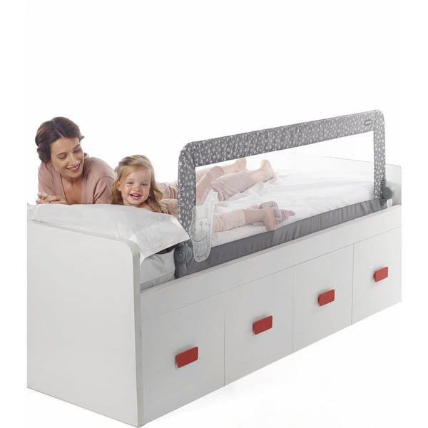 Jané Stars Dark Grey Folding Bed Rail 150 Cm Safety Guard