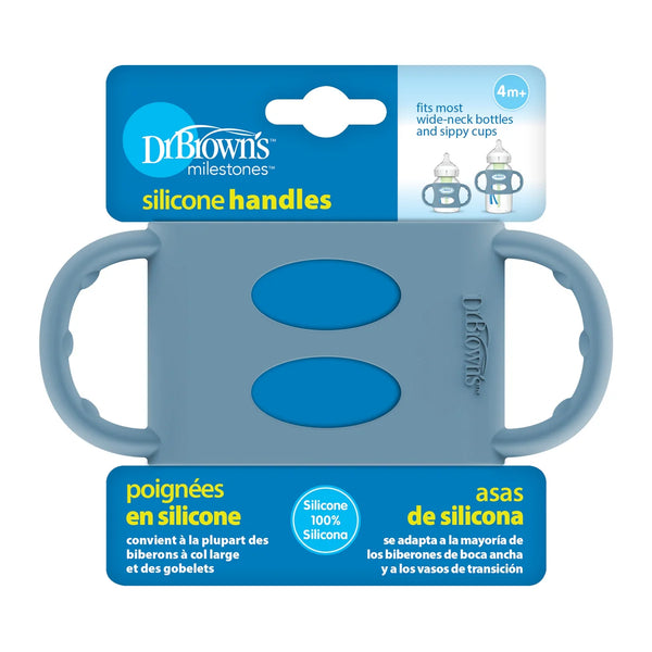 Dr. Brown’s Silicone Bottle Handles Blue