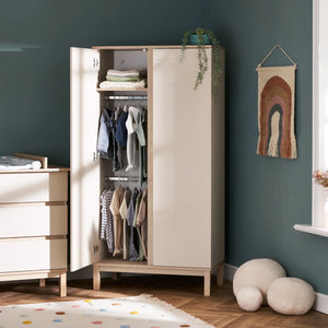 Astrid Double Wardrobe – Two-Tone Modern Design