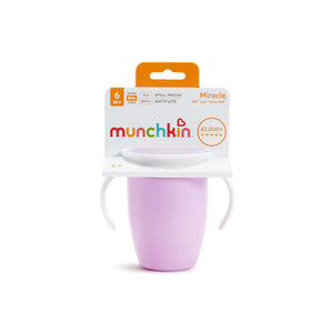 Munchkin Miracle 360° Trainer Cup 7oz Purple