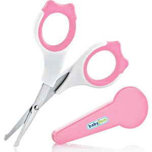 Babyjem Nail Scissors Pink Safe Infant Grooming Tool