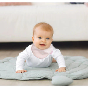 Babyjem Pink Newborn Scarf Apron Bib Soft Protection