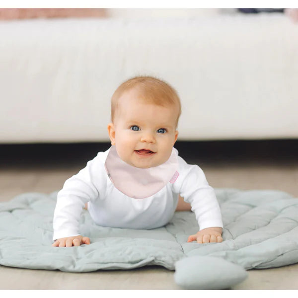 Babyjem Pink Newborn Scarf Apron Bib Soft Protection