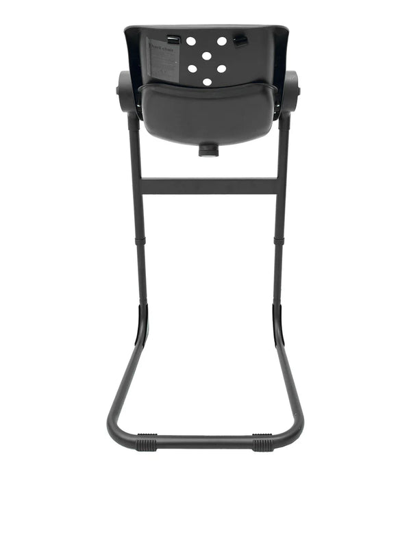 CharliChair 2-in-1  Baby Bath Chair - Black With Cushion