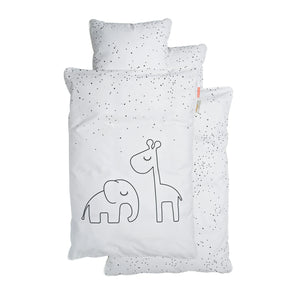 Done By Deer Bedlinen White Organic Cotton Bedding Set