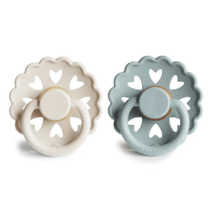 RIGG Fairytale Latex Pacifier 0-6M 2-Pack The Ugly Duckling/Ole Lukoie