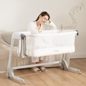 Miila Nova Smart Soothing Bassinet – 2-in-1 Baby Bassinet & Playpen
