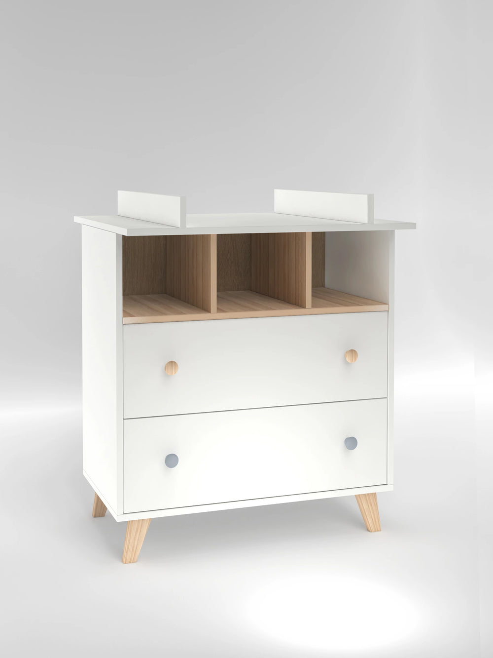 Faktum Colette White Chest Extension | Baby Changing Table Attachment