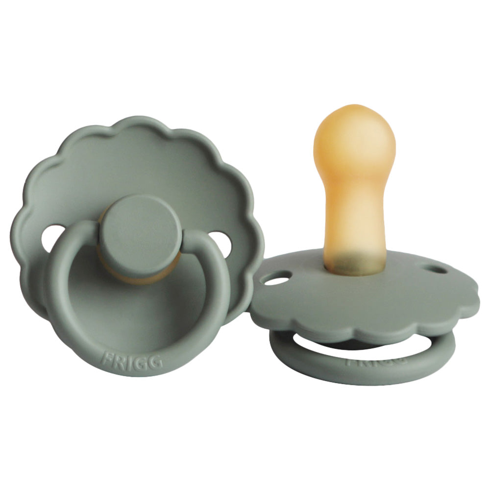 FRIGG Daisy Latex  Pacifier 6-18M 1-Pack Lily Pad