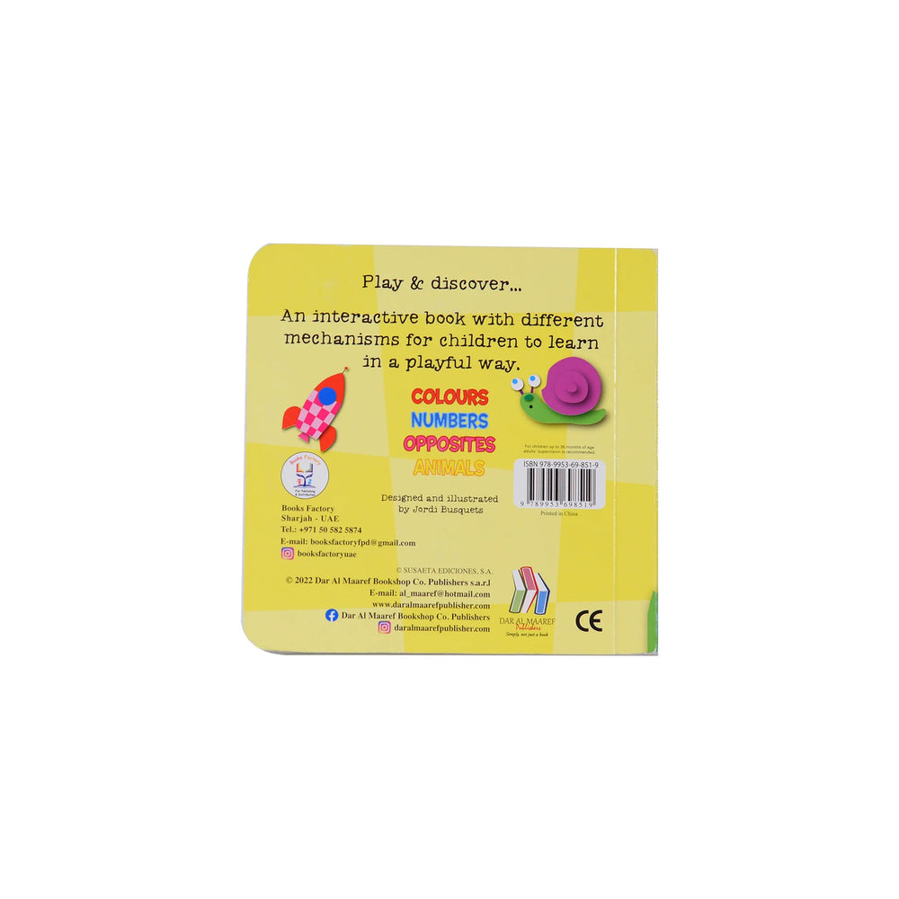 Play And Discover - Opposites Educational Book For Kids