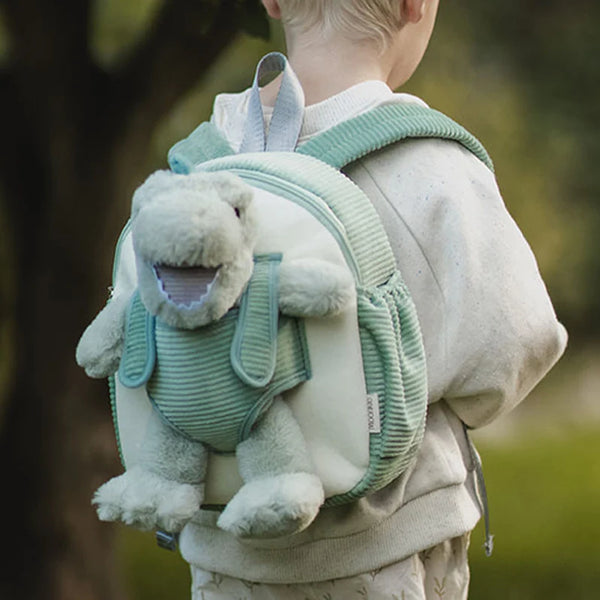 Moonkie Hug & Go Toddler Plush Backpack Rexie The Dinosaur