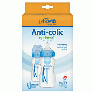 Dr. Brown's 270ml Anti-Colic Baby Bottle Blue