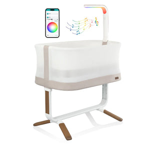Evenflo Cora Adjustable Baby Bassinet with SensorySoothe Technology