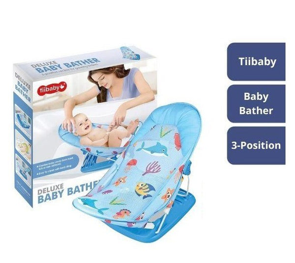 Tiibaby Deluxe Baby Bather Blue