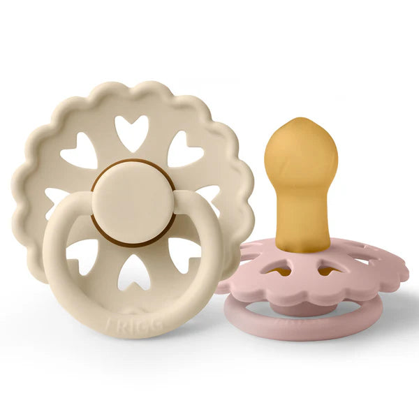 FRIGG Fairytale Latex  Pacifier 0-6M 2-Pack The Ugly Duckling/Th e Little Match Girl