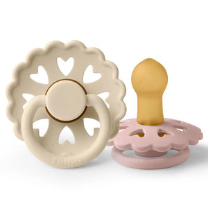 FRIGG Fairytale Latex  Pacifier 0-6M 2-Pack The Ugly Duckling/Th e Little Match Girl