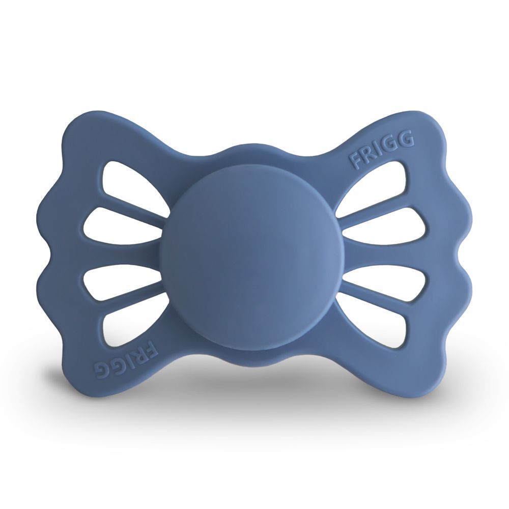 FRIGG Butterfly Silicone Pacifier 0-6M 1-Pack Ocean View