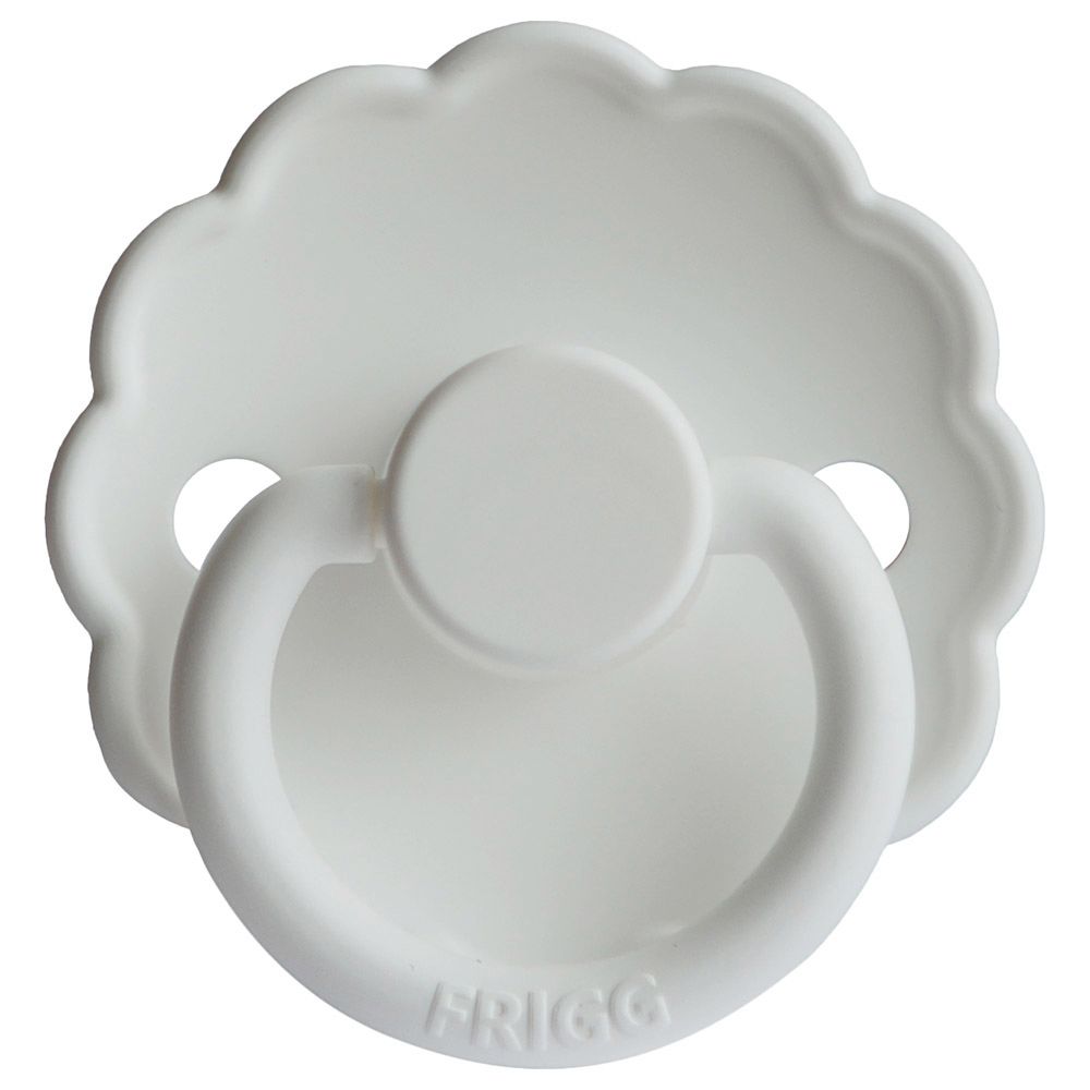 FRIGG Daisy Silicone  Pacifier 1-Pack Bright White