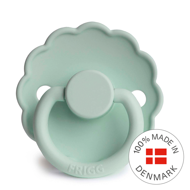 FRIGG Daisy Silicone  Pacifier 1-Pack Seafoam