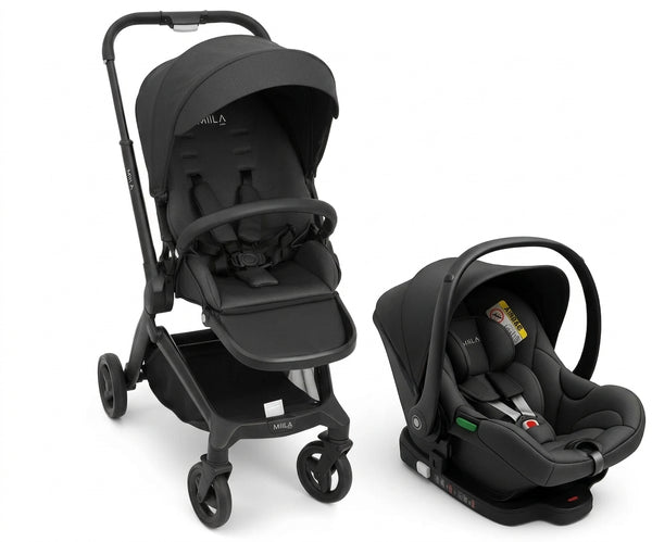 Miila Stroller + Prime Infant Car Seat + ISOFIX Base Bundle