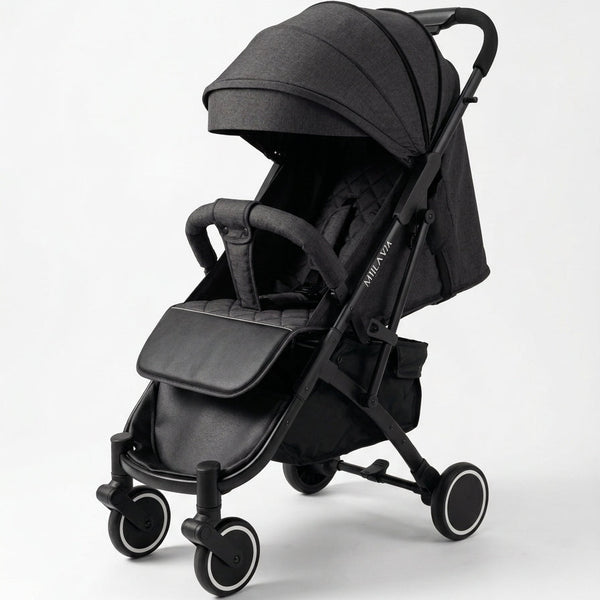 Miila Via Lightweight Baby Stroller Black