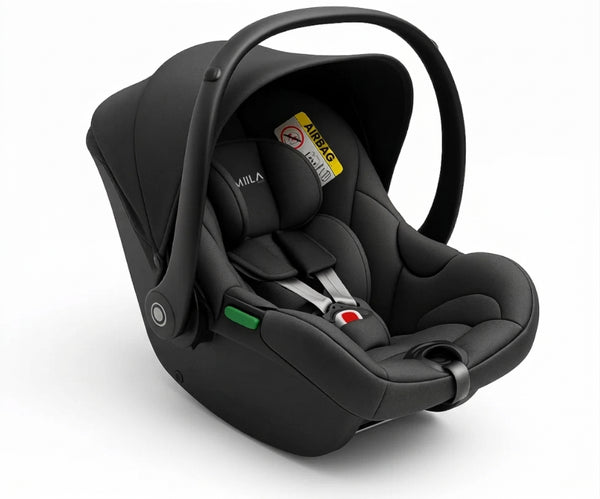 Miila Prime Car Seat 0+ Group Black Infant Safety NO BASE