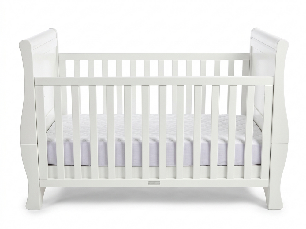 Trama Imperio White matte cot-bed