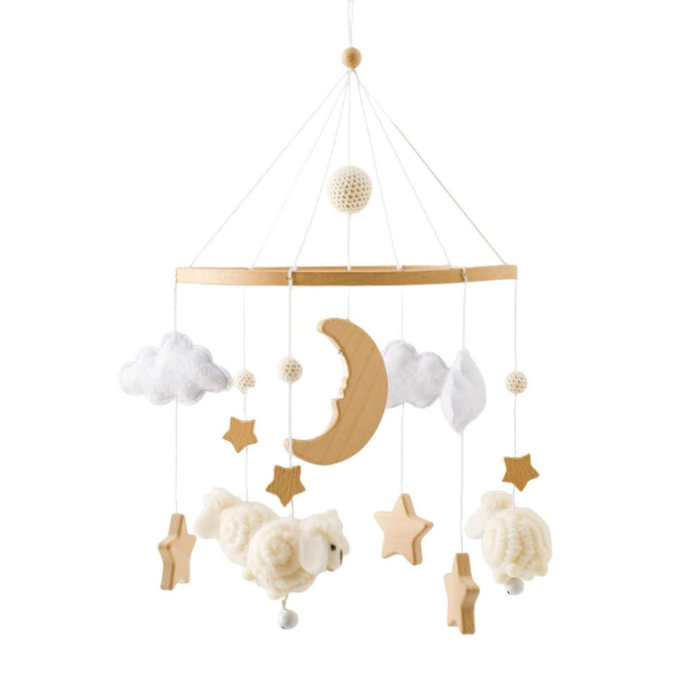 Miila Stars & Sheep Baby Nursery Mobile